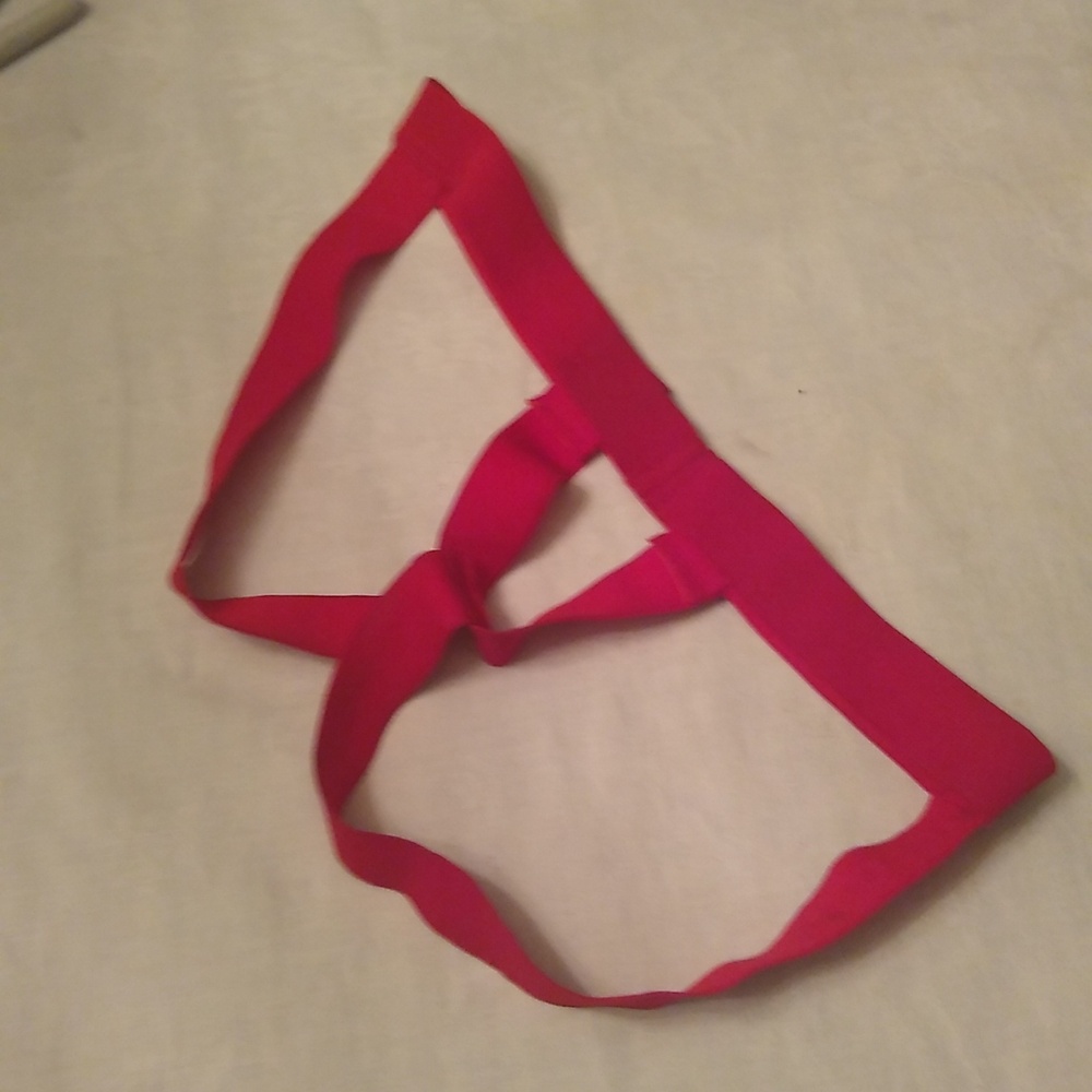 Red Elastic Strap - Picture 2 of 5